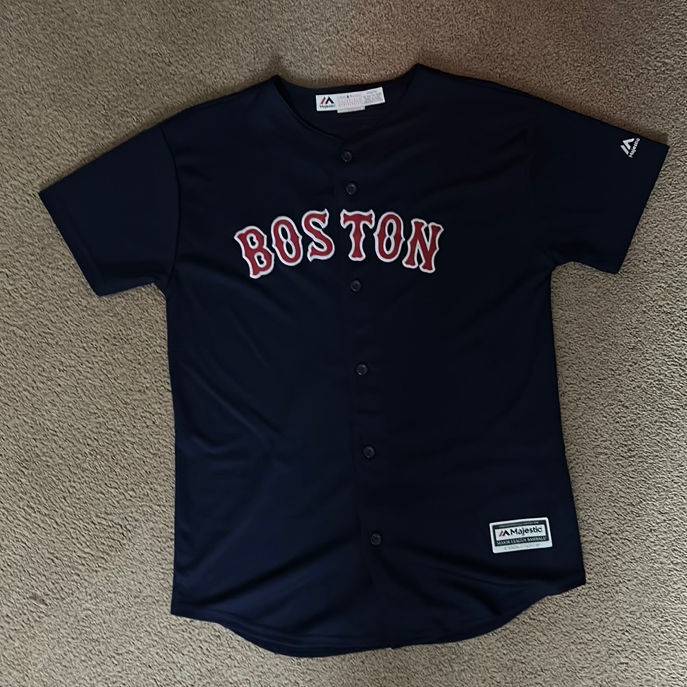 Majestic Rafael Devers Boston Red Sox jersey
